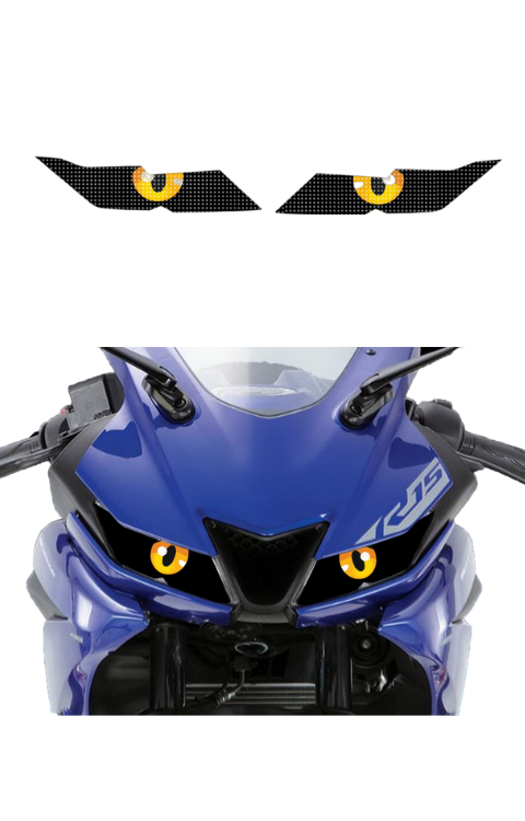 R15 V3 Headlight Sticker Eye Design